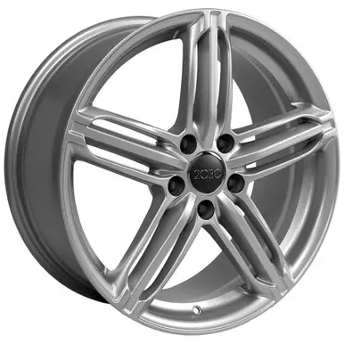 Luxury OE Wheels AU12 18x8 5x112 +35mm Silver Wheel Rim 18" Inch AU12-18080-5112-35S