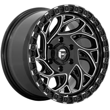 Grab Now Fuel D840 Runner OR 20x9 6x135 +20mm Black/Milled Wheel Rim 20" Inch D84020908957