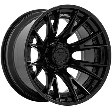 Cheap Fuel Fusion Forged Catalyst 20x9 8x180 +1mm Double Black Wheel Rim 20" Inch FC402MX20908801