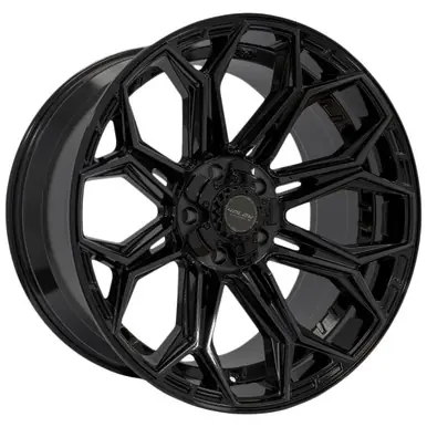 Hot Picks 4Play Gen3 4P83 22x10 6x135/6x5.5" -18mm Gloss Black Wheel Rim 22" Inch 4P83-22100-6D55-18B