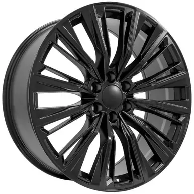 Shop Now OE Wheels CA93 24x10 6x5.5" +28mm Satin Black Wheel Rim 24" Inch CA93-24100-6550-28B1