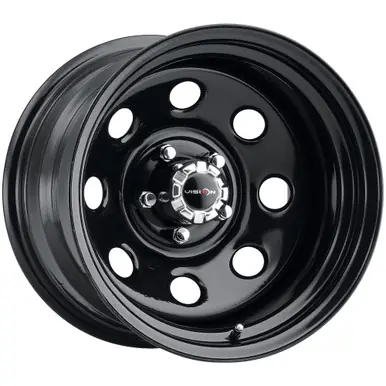 Vision 85 Soft 8 16x7 5x4.5" +0mm Gloss Black Wheel Rim 16" Inch 85H6765NS+C Big Sale