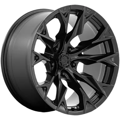 Fuel D804 Flame 24x12 5x5" -44mm Blackout Wheel Rim 24" Inch D80424207547 Limited Edition