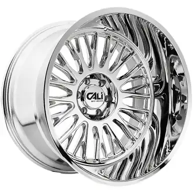Cali Off-Road 9116 Vertex 24x14 6x5.5" -76mm Chrome Wheel Rim 24" Inch 9116-24483C Fast Shipping