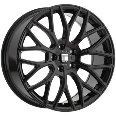 Certified Touren TR76 20x8.5 5x108 +35mm Gloss Black Wheel Rim 20" Inch 3276-2831GB35