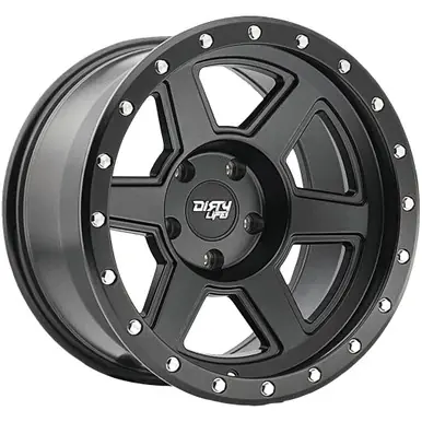 Dirty Life 9315 Compound 18x9 5x5" -12mm Matte Black Wheel Rim 18" Inch 9315-8973MB12 Latest