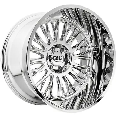 Latest Cali Off-Road 9116 Vertex 22x12 6x135 -44mm Chrome Wheel Rim 22" Inch 9116-22236C