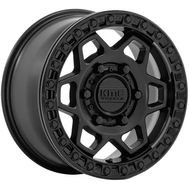 KMC UTV KS241 Torx Beadlock 15x7 6x5.5" +38mm Matte Black Wheel Rim 15" Inch KS241MB15706U38 Professional Grade