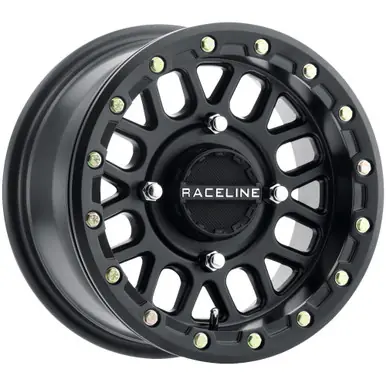 Raceline UTV A93B Podium 15x6 4x156 +40mm Satin Black Wheel Rim 15" Inch A93B-56056+40 Sale