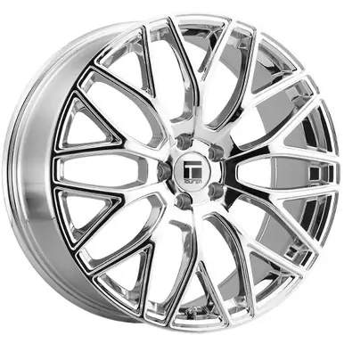 Touren TR76 20x8.5 5x4.5" +35mm Chrome Wheel Rim 20" Inch 3276-2865C35 Popular