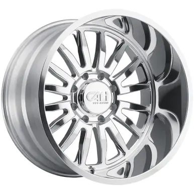 Exclusive Cali Off-Road 9110 Summit 20x10 6x5.5" -25mm Polished Wheel Rim 20" Inch 9110-2183P