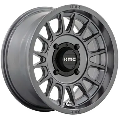 KMC UTV KS138 Impact 15x7 4x137 +10mm Gunmetal Wheel Rim 15" Inch KS138AX15704810 Deal