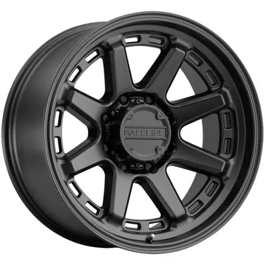 Top Rated Raceline 947B Scout 16x8 8x6.5" +0mm Satin Black Wheel Rim 16" Inch 947B-68080-00