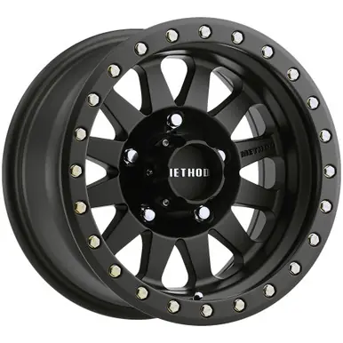While Supplies Last Method MR304 Double Standard 15x8 5x4.5" -24mm Matte Black Wheel Rim 15" Inch MR30458012524N