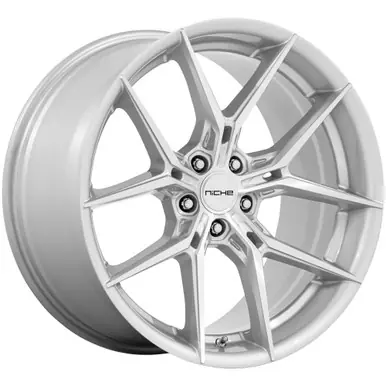 Niche NC279 Prodigy 5 20x11 5x120 +50mm Silver Wheel Rim 20" Inch NC279SD20115W50 Viral