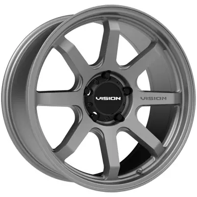 Deal Vision 351 Flow 16x8 5x5.5" +0mm Gunmetal Wheel Rim 16" Inch 351-6885SG0