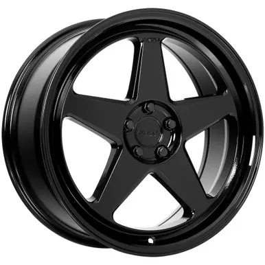Authentic Katana Racing KR03 18x8 5x4.5" +40mm Gloss Black Wheel Rim 18" Inch KR03-188054GB