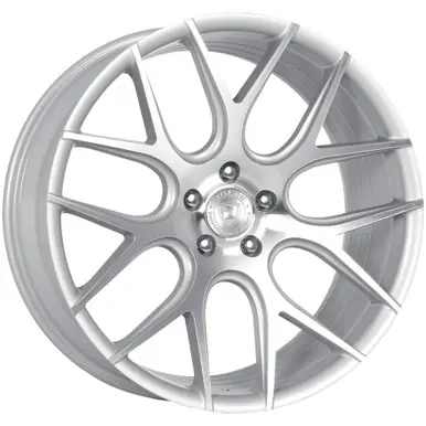 High Quality Dolce Performance Monza 20x10 5x4.5" +40mm Silver Wheel Rim 20" Inch MONZA-21054GSF
