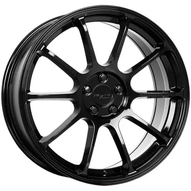Katana Racing KR07 17x7.5 5x100 +40mm Gloss Black Wheel Rim 17" Inch KR07-177550GB Big Sale