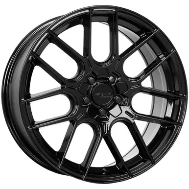 Final Sale Katana Racing KR04 18x8 5x110/5x4.5" +40mm Gloss Black Wheel Rim 18" Inch KR04-188009GB