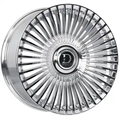 Dolce Luxury Trento 22x9 5x108/5x112 +35mm Chrome Wheel Rim 22" Inch TRENTO-229037C Buy Today