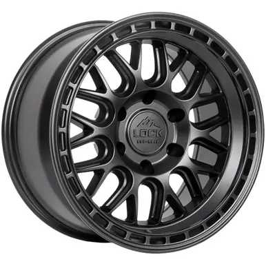 Must Have Lock Off-Road Onyx 17x9 6x5.5" +1mm Matte Black Wheel Rim 17" Inch ONYX-7969MB