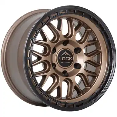 Lock Off-Road Onyx 17x9 6x5.5" -12mm Bronze Wheel Rim 17" Inch ONYX-7969MRMBR12N Viral