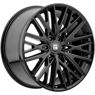 Free Returns Touren TR91 22x9.5 6x5.5" +18mm Gloss Black Wheel Rim 22" Inch 3291-22983B18