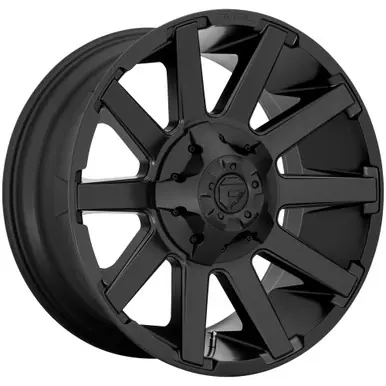 Fuel D437 Contra 20x10 8x6.5" -18mm Satin Black Wheel Rim 20" Inch D43720008247 Genuine