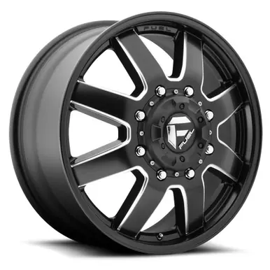 Get Yours Fuel D538 Maverick Dually Front 20x8.25 8x200 Black/Milled Wheel Rim 20" Inch D538208292F