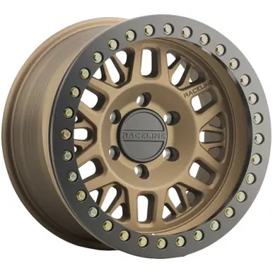 Raceline RT951BZ Ryno Beadlock 17x9 6x5.5" -12mm Bronze Wheel Rim 17" Inch RT951BZ-79060-12 Grab Now