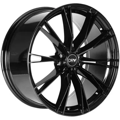 Final Sale DRW D23 18x8 5x108/5x4.5" +38mm Gloss Black Wheel Rim 18" Inch D23-188010H1083873B
