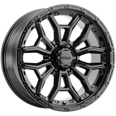 Modern Ultra 126 Warmonger 6 20x10 6x5.5" -25mm Gloss Black Wheel Rim 20" Inch 126-2183BK25