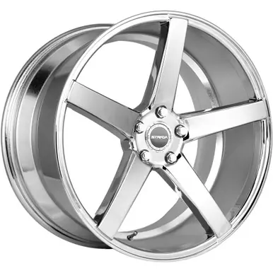 Strada S35 Perfetto 20x8.5 5x120 +15mm Chrome Wheel Rim 20" Inch S35052015 Buy Today