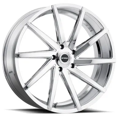 Strada S41 Sega 22x9 5x4.5" +40mm Chrome Wheel Rim 22" Inch S41251440 Super Sale