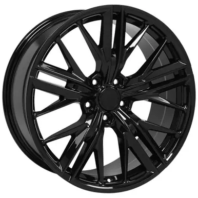 Seasonal Sale OE Wheels CV25 20x8.5 5x120 +35mm Gloss Black Wheel Rim 20" Inch CV25-20085-5120-35B