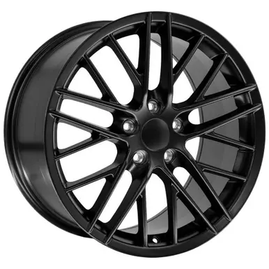 OE Wheels CV08B 19x10 5x4.75" +79mm Satin Black Wheel Rim 19" Inch CV08B-19100-5475-79B1 One Day Deal