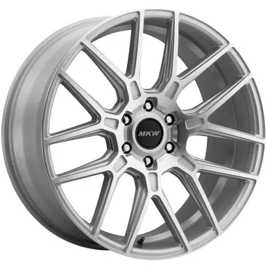 Affordable MKW M142 22x9.5 6x135 +30mm Silver Wheel Rim 22" Inch M142-2295613530M