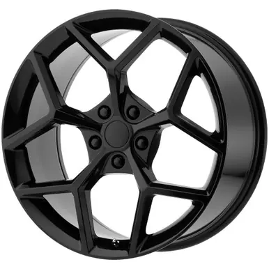 Bargain Performance Replicas PR126 Z28 20x11 5x120 +43mm Gloss Black Wheel Rim 20" Inch 126GB-2111243