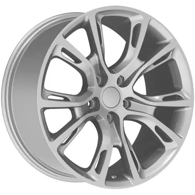 Performance Replicas PR137 17x8 5x5" +34mm Silver Wheel Rim 17" Inch 137S-787334 Premium