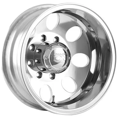 Premium Ion 167 Dually Rear 20x8.25 8x200 -192mm Polished Wheel Rim 20" Inch 167-2877PR192