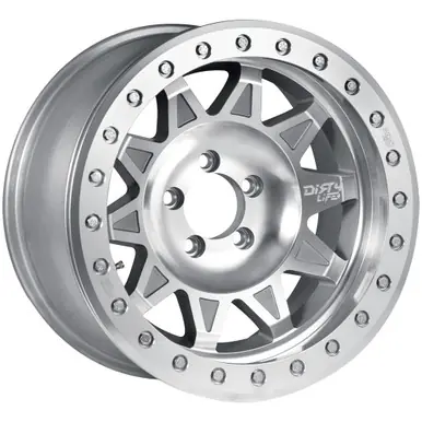 Modern Dirty Life 9302 Roadkill Race 17x9 6x5.5" -14mm Machined Wheel Rim 17" Inch 9302-7983M14