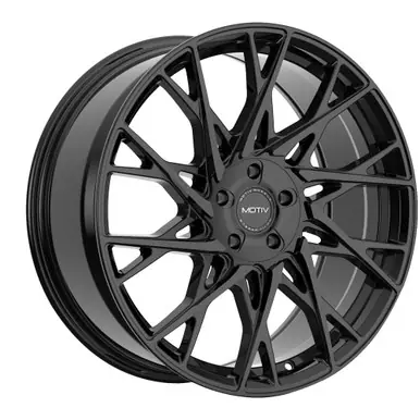 Motiv 430B Maestro 20x8.5 5x4.5"/5x120 +40mm Gloss Black Wheel Rim 20" Inch 430B-2855740 Price Cut