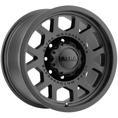 Ultra 114 The Chief 18x9 8x180 +12mm Satin Black Wheel Rim 18" Inch 114-8998SB+12 Exclusive Offer