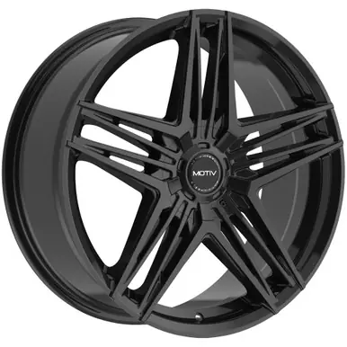 Grab Now Motiv 440B 16x7.5 5x4.5"/5x120 +40mm Gloss Black Wheel Rim 16" Inch 440B-6755740