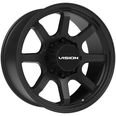 Vision 351 Flow 20x9 8x170 +12mm Satin Black Wheel Rim 20" Inch 351-2970SB12 Special Discount