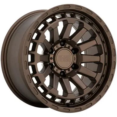New Release Black Rhino Raid 17x8.5 6x5.5" +0mm Bronze Wheel Rim 17" Inch 1785RAD006140Z12