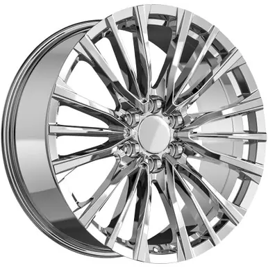 Time-Limited Factory Reproductions FR205 Platinum V 22x9 6x5.5" +28 Chrome Wheel Rim 22" Inch 205290286501