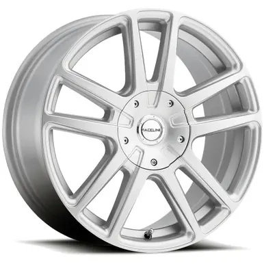 Raceline 145S Encore 17x7.5 5x105/5x115 +40mm Silver Wheel Rim 17" Inch 145S-77586+40 Editor’s Pick
