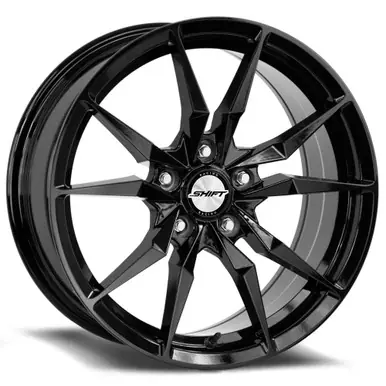 Buy Direct Shift H29 Blade 18x8 5x4.5" +35mm Gloss Black Wheel Rim 18" Inch H29851435GB